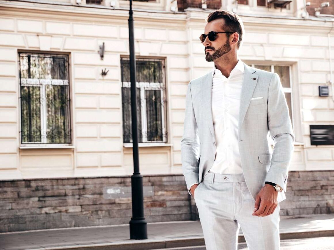 White shirt With Blazer